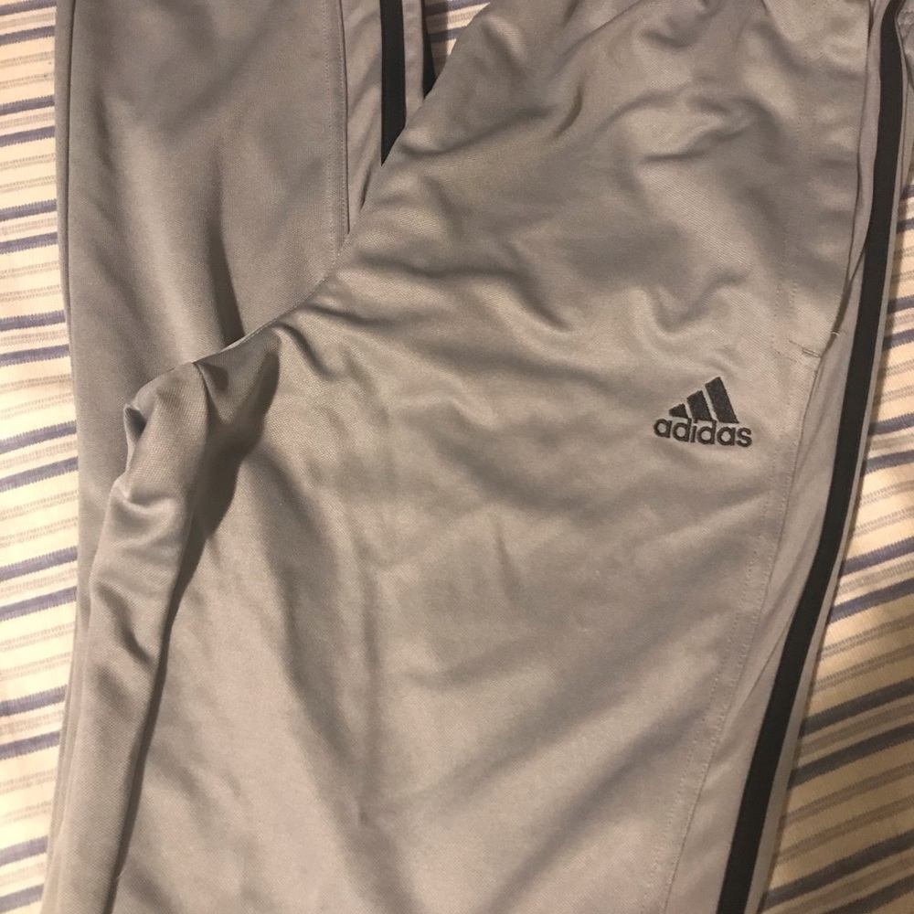 Adidas pants.